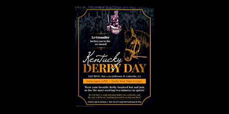 Le Grenadier's First Annual Derby Watch Party