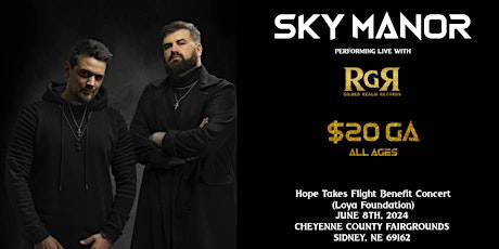 Hope Takes Flight Benefit Concert (Sky Manor & Gilded Realm Records)