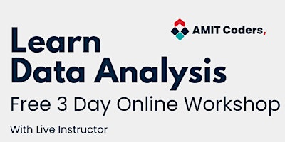 Free 3 Day Data Analysis Workshop  primärbild