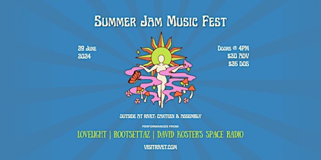 Summer Jam Music Fest at Rivet! (Outdoor Concert with 3 Bands)