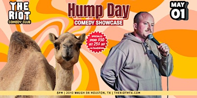 Hauptbild für The Riot presents Hump Day Standup Comedy with Mason James