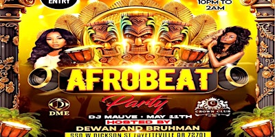AFROBEAT PARTY primary image