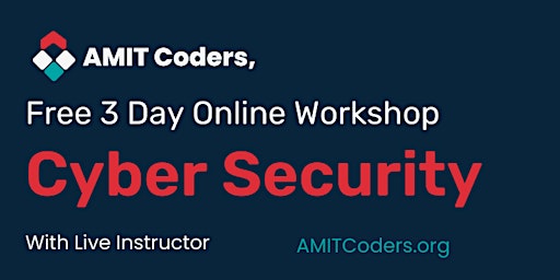 Free 3 Day Cyber Security Workshop  primärbild