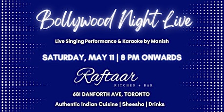 Bollywood Night Live | Live Performance by Manish | Bollywood Party Night