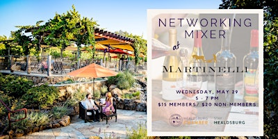Networking Mixer at Martinelli Vineyards primary image