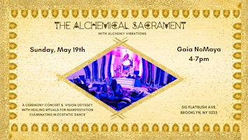 Imagem principal de The Alchemical Sacrament:Vision Odyssey + Ceremony Concert With Live Music