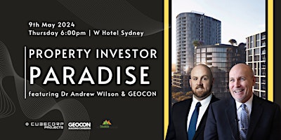 Hauptbild für Property Investors Paradise - featuring Dr Andrew Wilson