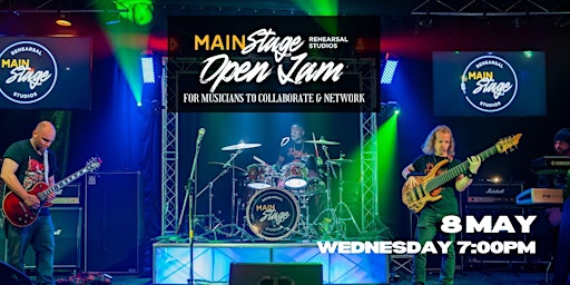 Imagem principal do evento Main Stage Open Jam - First Jam of 2024!