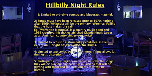 Imagem principal do evento Hillbilly Night with Darryl Day