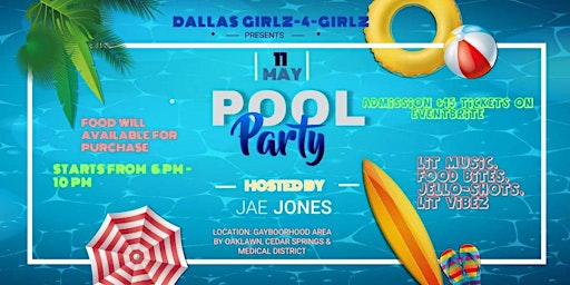 Primaire afbeelding van Dallas Girlz4Girlz Pool Party