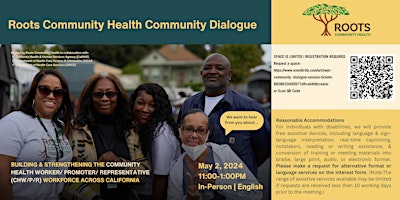 CHW/P/R Community Dialogue Session  primärbild