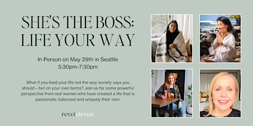 She's The Boss: Life Your Way primary image