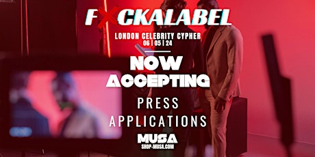 London Celebrity Cypher Press Application  Inquiry (Photographers Wanted)