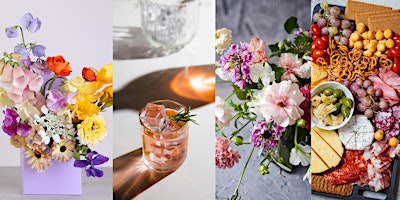 Imagen principal de Flower Arranging Cocktail Hour