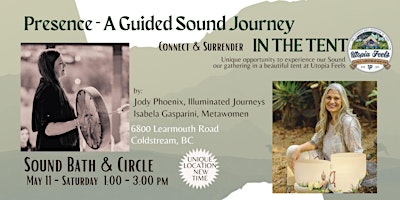 Imagem principal do evento Presence  - A Guided Sound Journey IN THE TENT