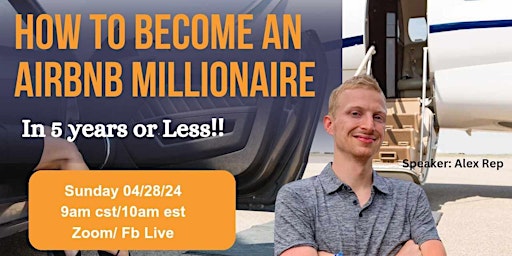 How to become an AIR BNB Millionaire in 5 years or less  primärbild