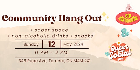 Queer Sober Social Community Hang Out