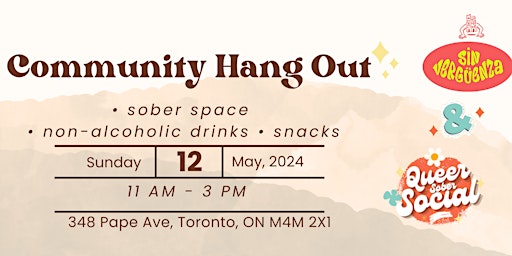 Queer Sober Social Community Hang Out