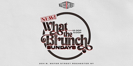 What The Brunch Sundays