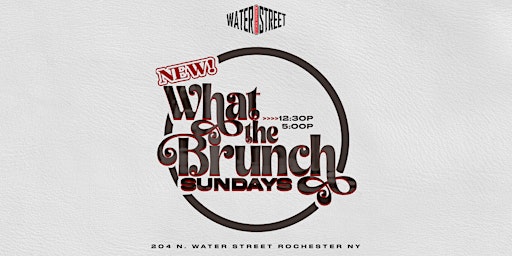 What The Brunch Sundays primary image