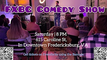 Image principale de FXBG Comedy Show in Downtown Fredericksburg