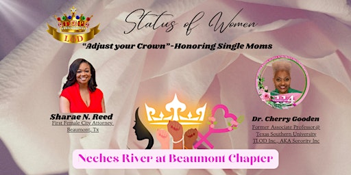Imagem principal do evento Status of Women-"Adjust your Crown: Honoring Single Moms"