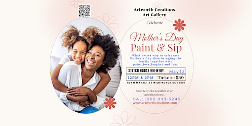 Immagine principale di Artworth Creations  Mother's Day Paint Parties 