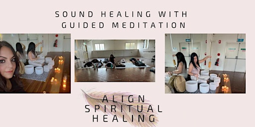 Imagem principal do evento SOUND HEALING WITH A GUIDED MEDITATION AND INDIVIDUAL CHAKRA BALANCE.