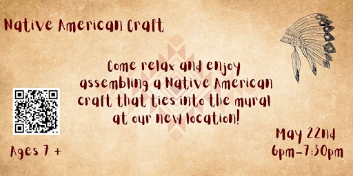 Imagen principal de Native American Craft: Pouch