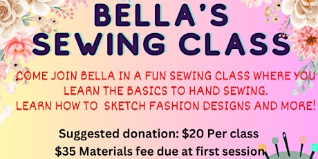 Bella's sewing class