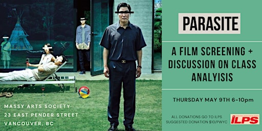 Imagem principal do evento Parasite Fundraiser: A film screening + discussion on class analysis