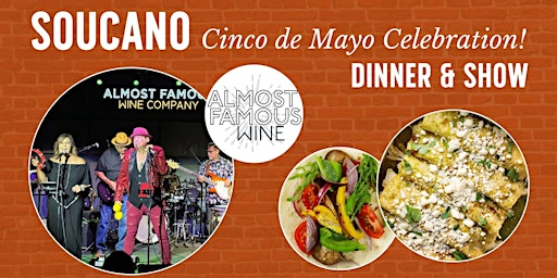Imagem principal do evento Soucano: Cinco de Mayo Celebration! (Dinner and Show)