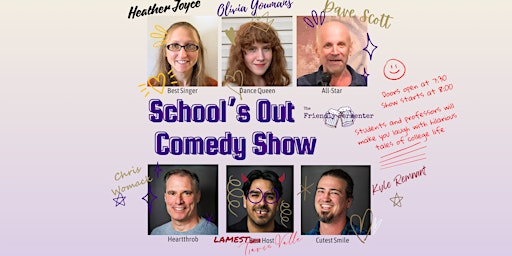 Imagem principal do evento School's Out Comedy Show