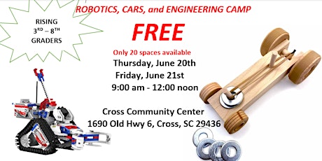 ROBOTICS, CARS, and ENGINEERING CAMP