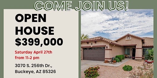 Open House! | 3070 S 256th Dr. primary image