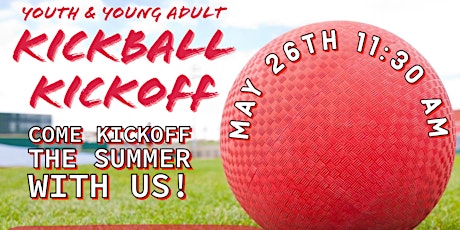 Kickoff the Summer with a Kickball Tournament!