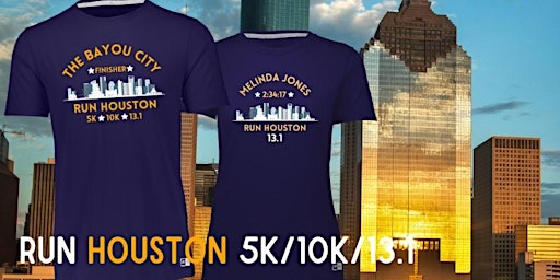 Imagem principal de Run HOUSTON "Bayou City" Runners Club Virtual Run