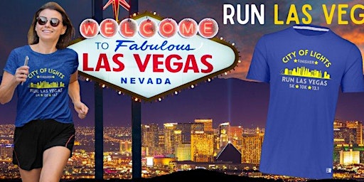 Imagem principal do evento Run LAS VEGAS "City of Lights" Runners Club Virtual Run