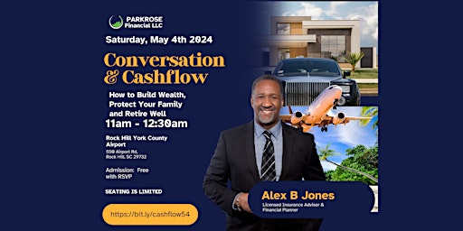 Conversation & Cashflow How to Build Wealth, Protect Your Family and Retire primary image