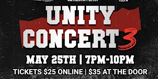 Imagem principal do evento Unity Concert 3