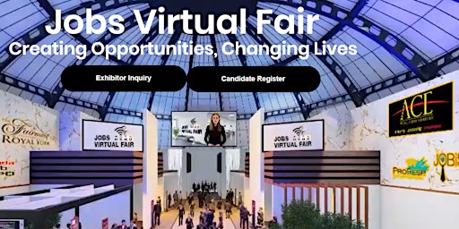 Jobs Virtual Fair May 1st , 2024 Edition primary image