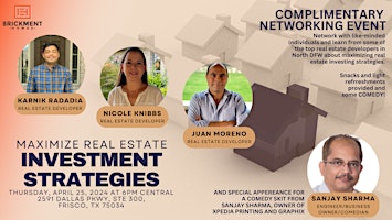 Imagen principal de Real Estate Networking Event with a Comedy Twist!