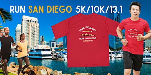 Run SAN DIEGO "Ever Vigilant" Runners Club Virtual Run primary image