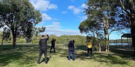 Tai Chi and Qiqong exercise in Deepwater Park in Milperra (Outdoors, Free)