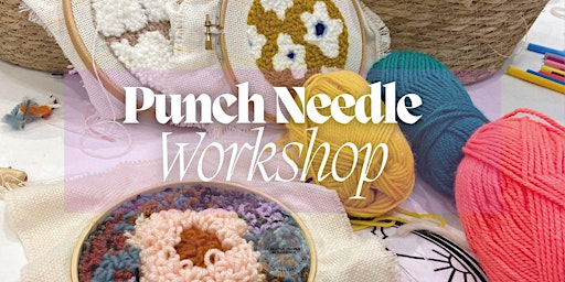 Imagem principal do evento Punch Needle Workshop - Workshop di Ricamo con l'Ago Magico