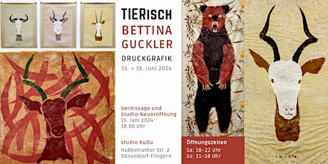Ausstellung TIERisch - Druckgrafik