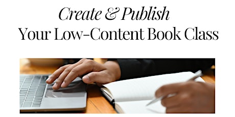 Create & Publish Your Low-Content Book