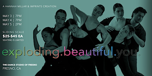 Primaire afbeelding van "Exploding. Beautiful. You." A dance performance like you've never seen.