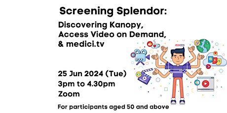 Screening Splendor: Discovering Kanopy, Access Video on Demand, & medici.tv
