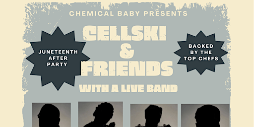 CELLSKI & FRIENDS WITH LIVE BAND (VIP TABLES ONLY)  primärbild